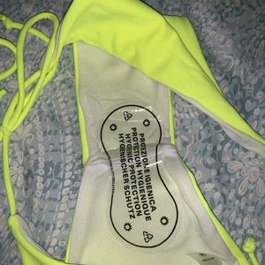 *NEW* two piece neon bikini from shein